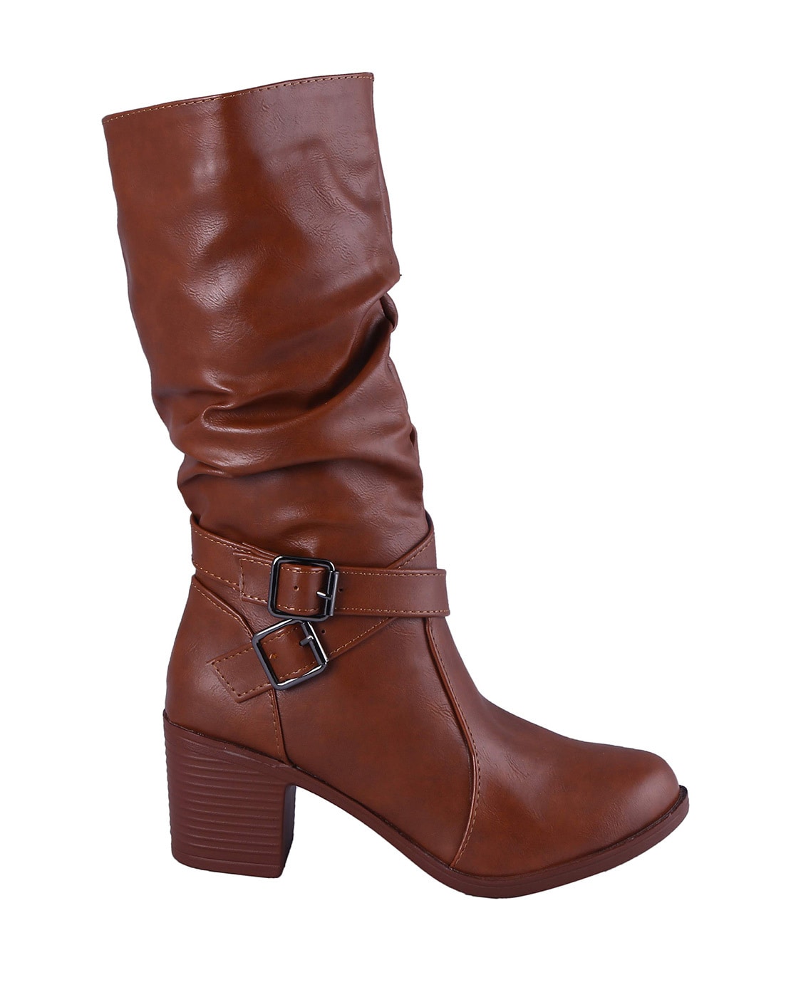 Slouchy Mid Calf Boots | ShopStyle