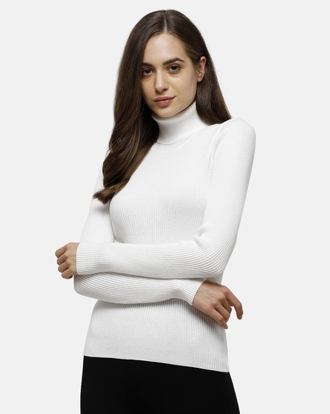 Buy White Sweaters & Cardigans for Women by 98°north Online | Ajio.com