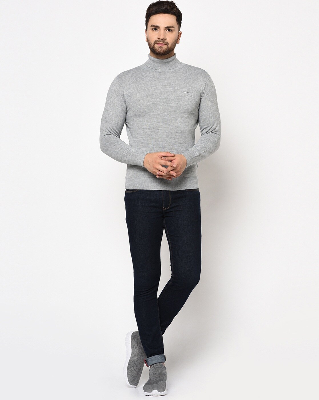 Buy Grey Sweaters & Cardigans for Men by 98?north Online