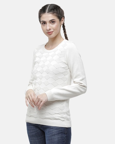 Buy White Sweaters & Cardigans for Women by 98°north Online