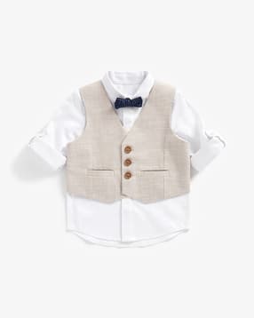 mothercare Shirt with Waistcoat & Bow Tie-picture-33