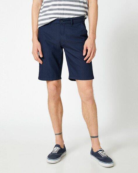 Buy Navy Shorts \u0026 3/4ths for Men by 