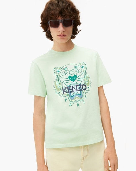 Kenzo green t sale shirt