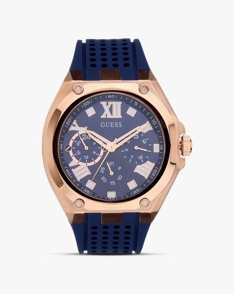 Guess blue analog on sale watch