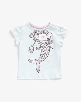 mothercare Graphic Print Crew-Neck Top-picture-43