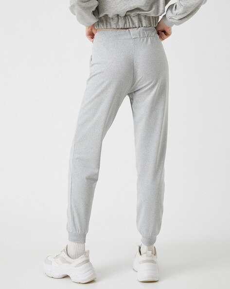 Joggers with Contrast Striped Taping