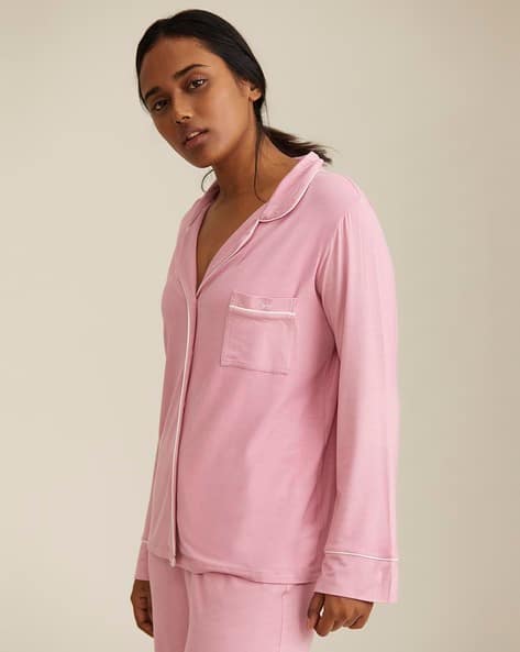 Buy Pink Night&LoungeWearSets for Women by Nykd Online