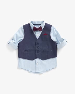 mothercare Shirt with Waistcoat & Bow Tie-picture-41