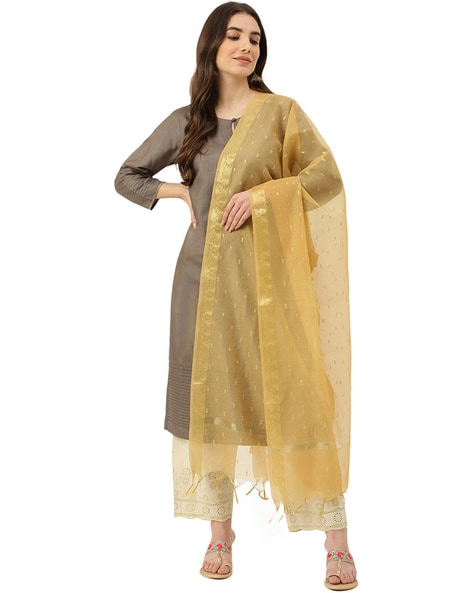 Printed Dupatta with Tassels Price in India