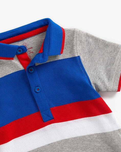 TOMMY HILFIGER - Men's regular colorblock polo shirt - Size 