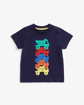 mothercare Graphic Print Round-Neck T-shirt-picture-37
