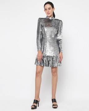 Michael kors sparkle dress sale