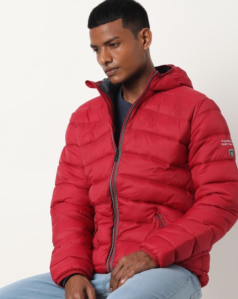 Buy Mast & Harbour Men Rust Orange Solid Puffer Jacket - Jackets for Men  5633231 | Myntra