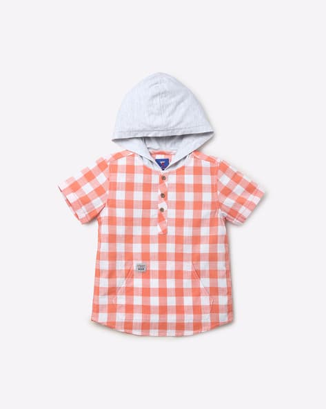 Buy Orange Shirts for Boys by KB TEAM 