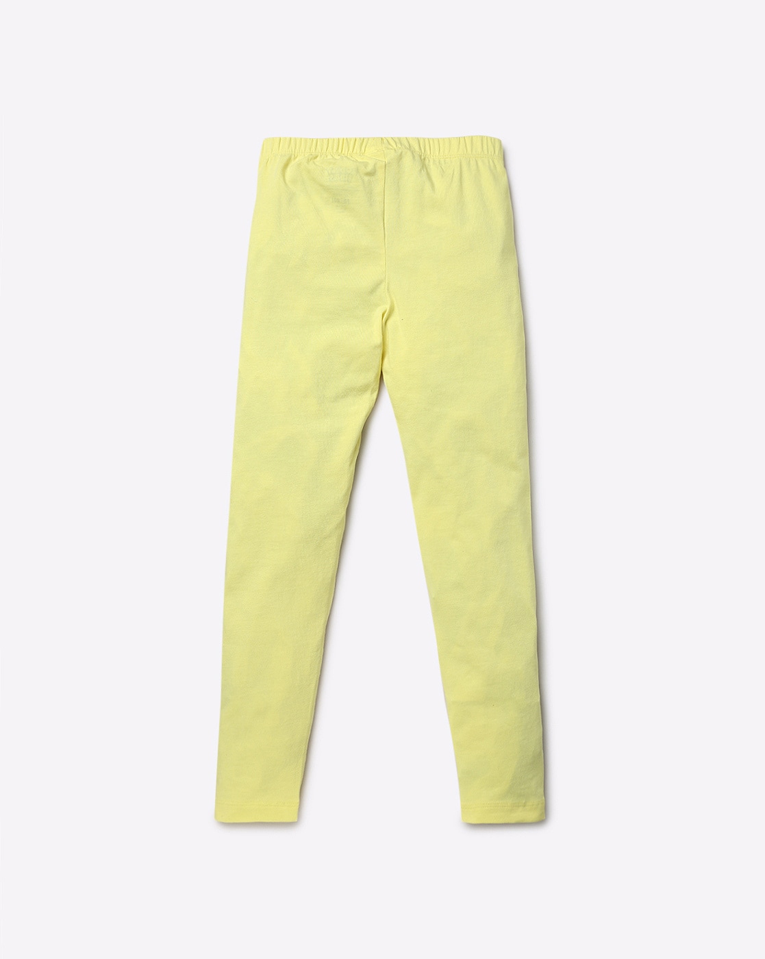 Jersey leggings - Light yellow - Kids | H&M IN