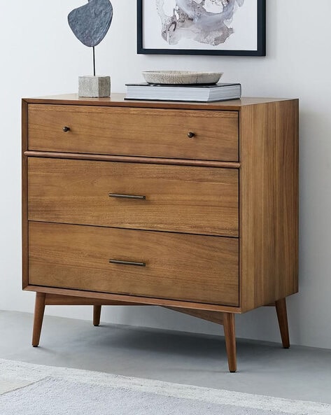 West elm store three drawer dresser