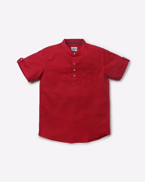 Slim Fit Cotton Shirt