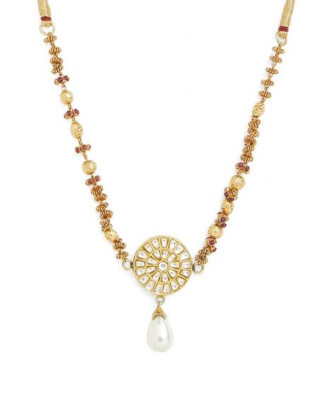 Buy Gold-Toned Necklaces \u0026 Pendants for 