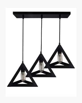 homesake 3-Lights Linear Cluster Chandelier Triangle Light-picture-33