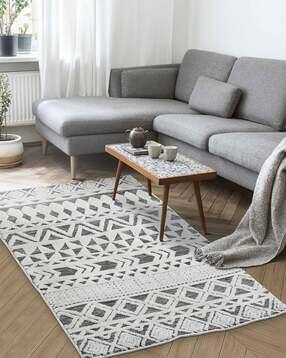 aazeem Anti Skid Modern Pattern Area Rug 3'x5'-picture-22