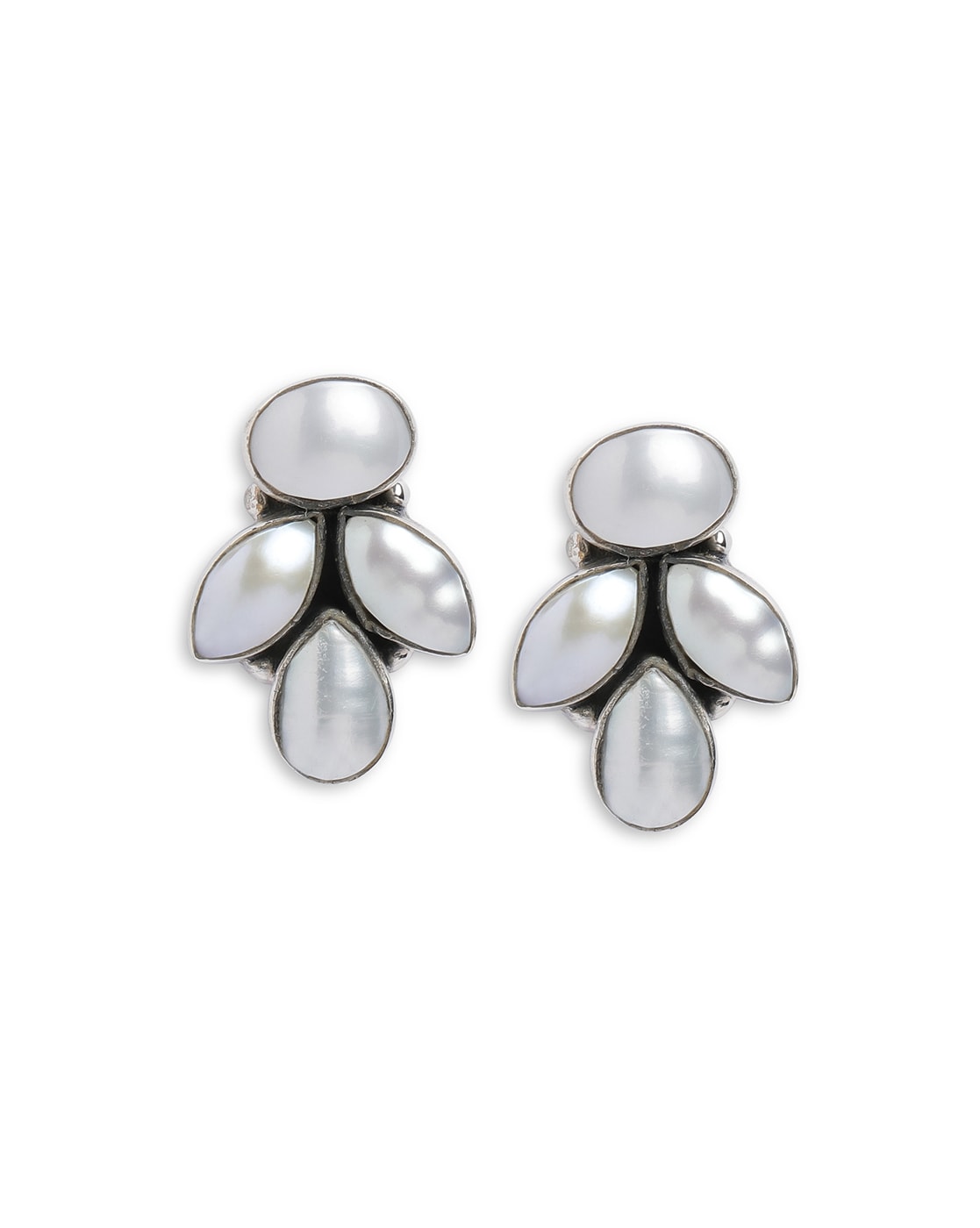 Buy Silver Earrings for Women by Ahilya Jewels Online  Ajiocom