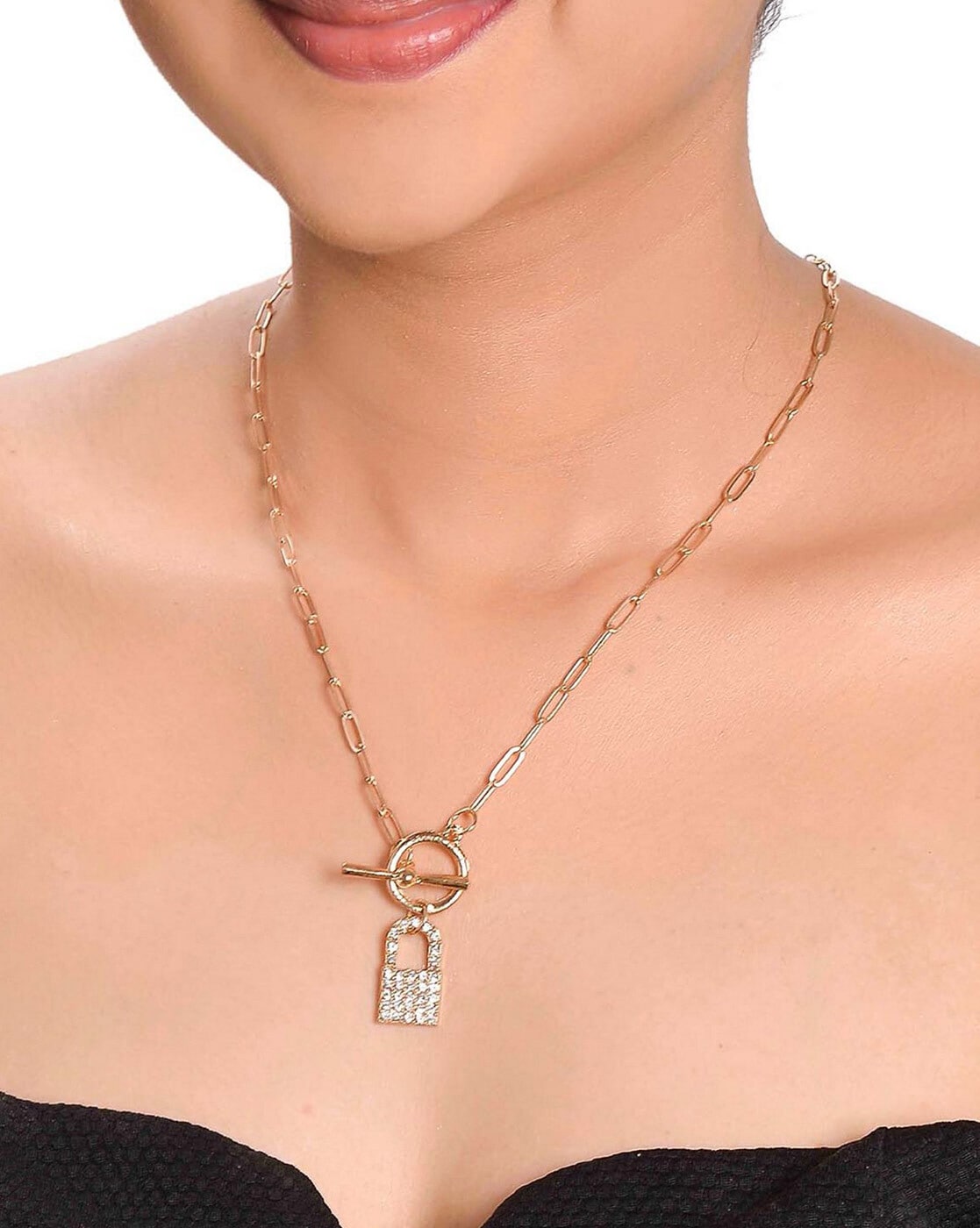 14k Gold and Diamond Charms Necklace - Zoe Lev Jewelry