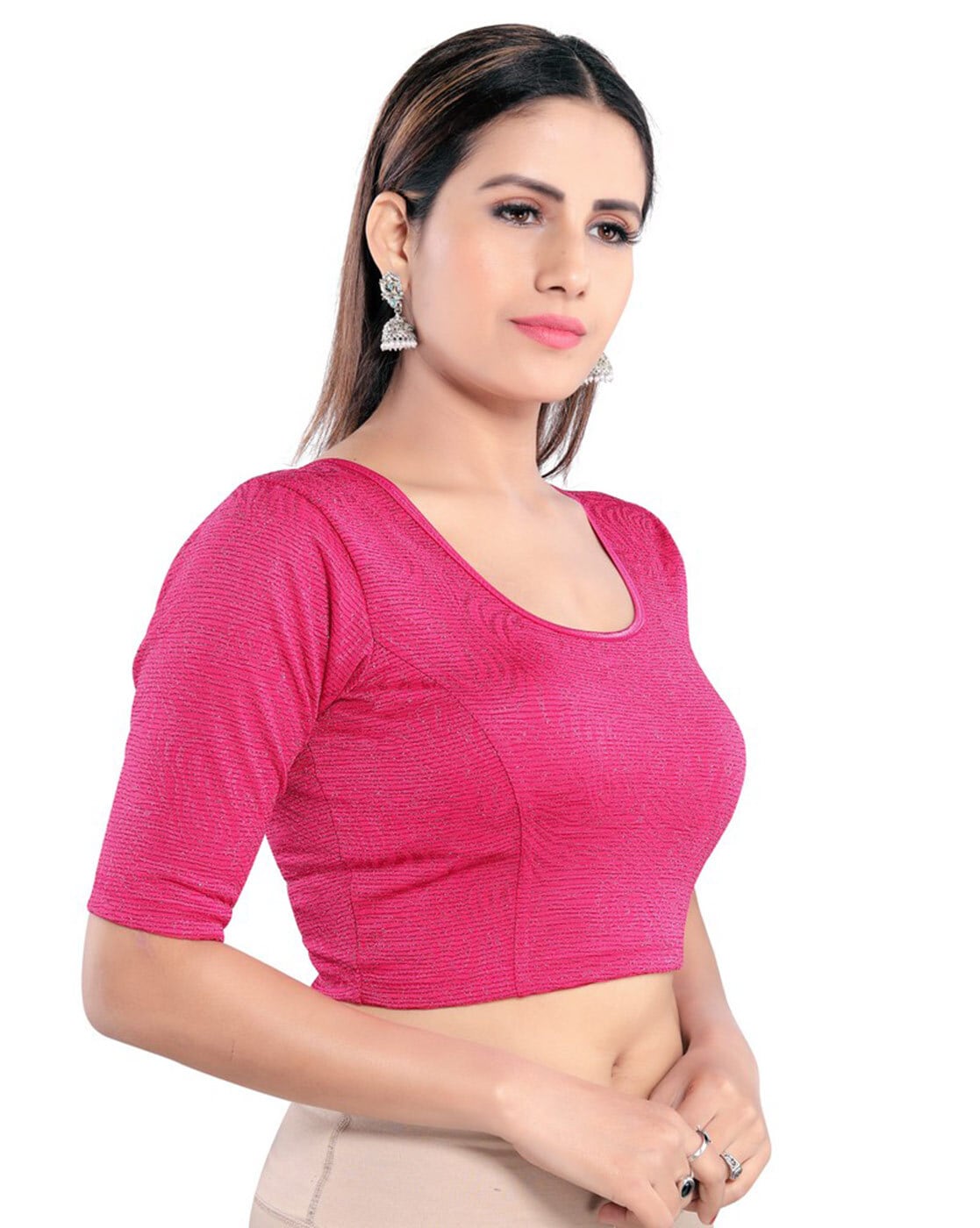 Buy Pink Blouses for Women by Vamas Online