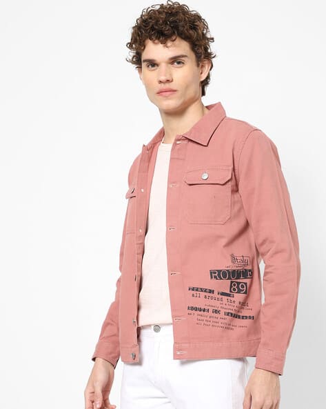 Buy Pink Jackets \u0026 Coats for Men by The 