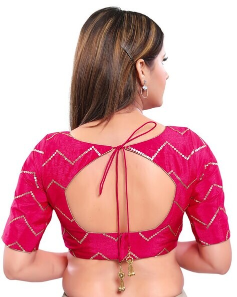 Buy Pink Blouses for Women by Vamas Online