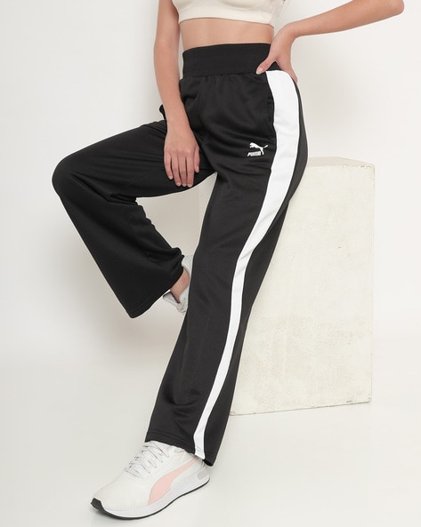 Buy Grey Track Pants for Women by MADAME Online | Ajio.com