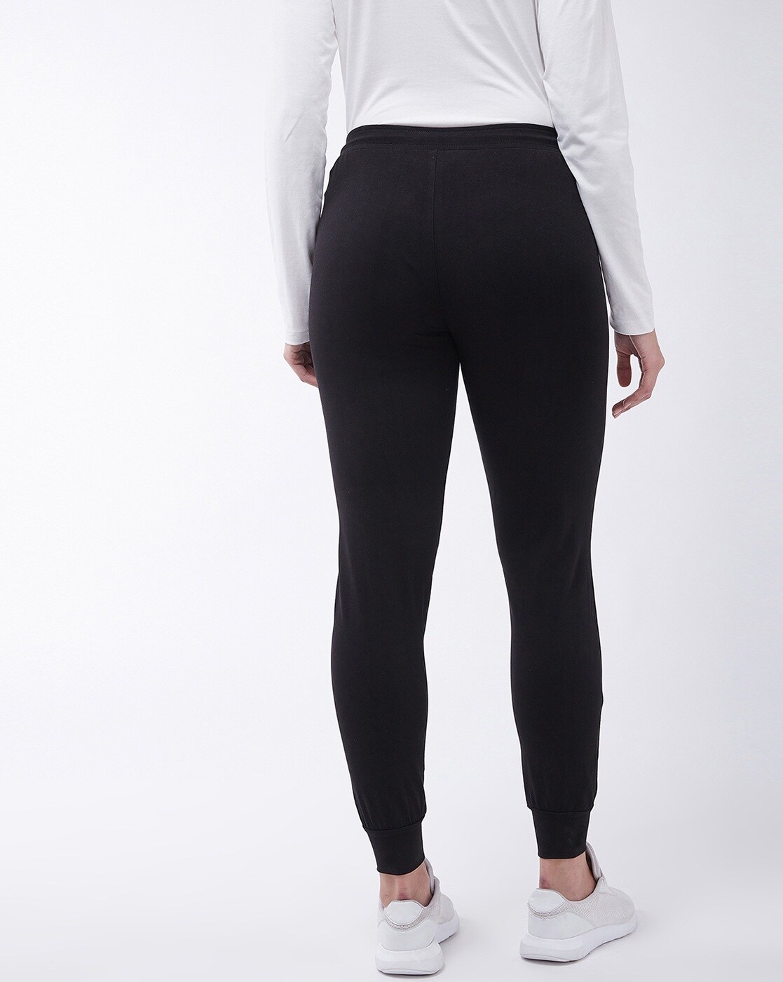 Buy Black Track Pants for Women by Solidcore Online