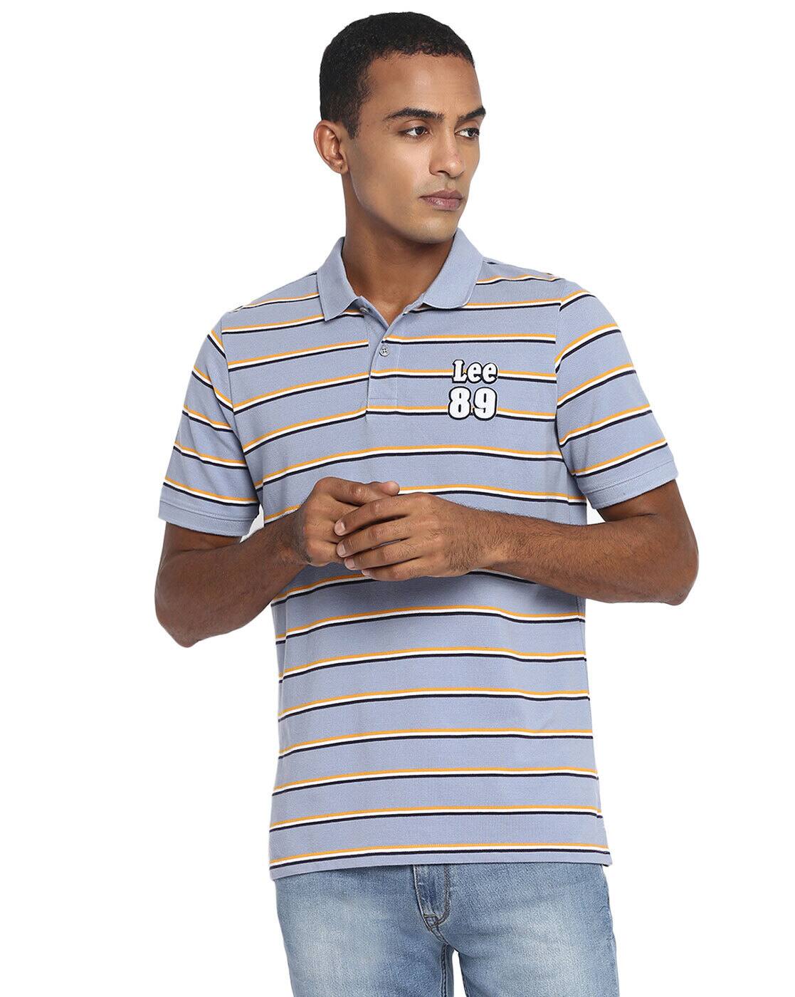 Buy Light Blue Tshirts for Men by Lee 