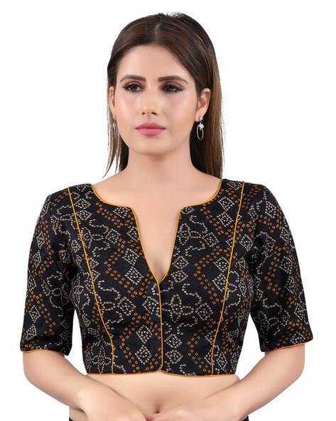 Buy Black Blouses for Women by Vamas Online