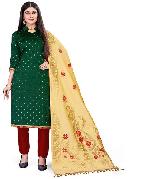 Unstitched Dress Material Price in India