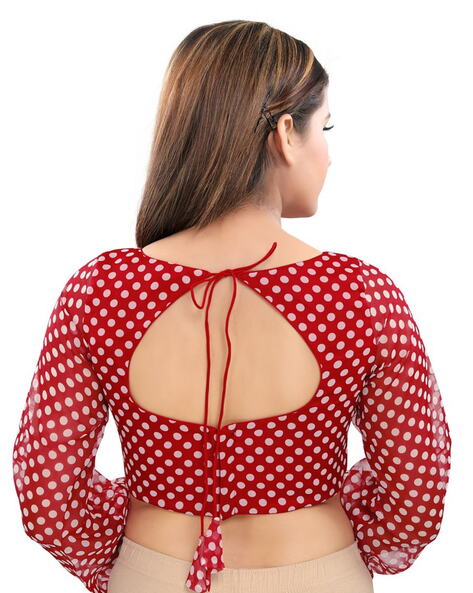 Red & White Polka Dot Blouse – ShopHouseofMo