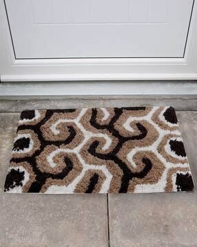 aazeem Set of 2 Anti Skid Cotton Door Mats 16"x24"-picture-34