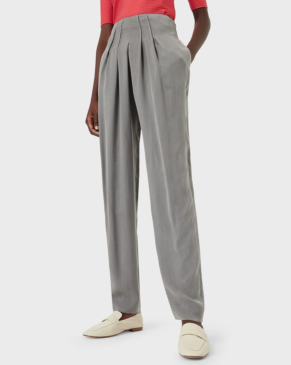 パンツ 2005ss emporio armani wide slacks 48 -1117Wx1400H-410308917-618-