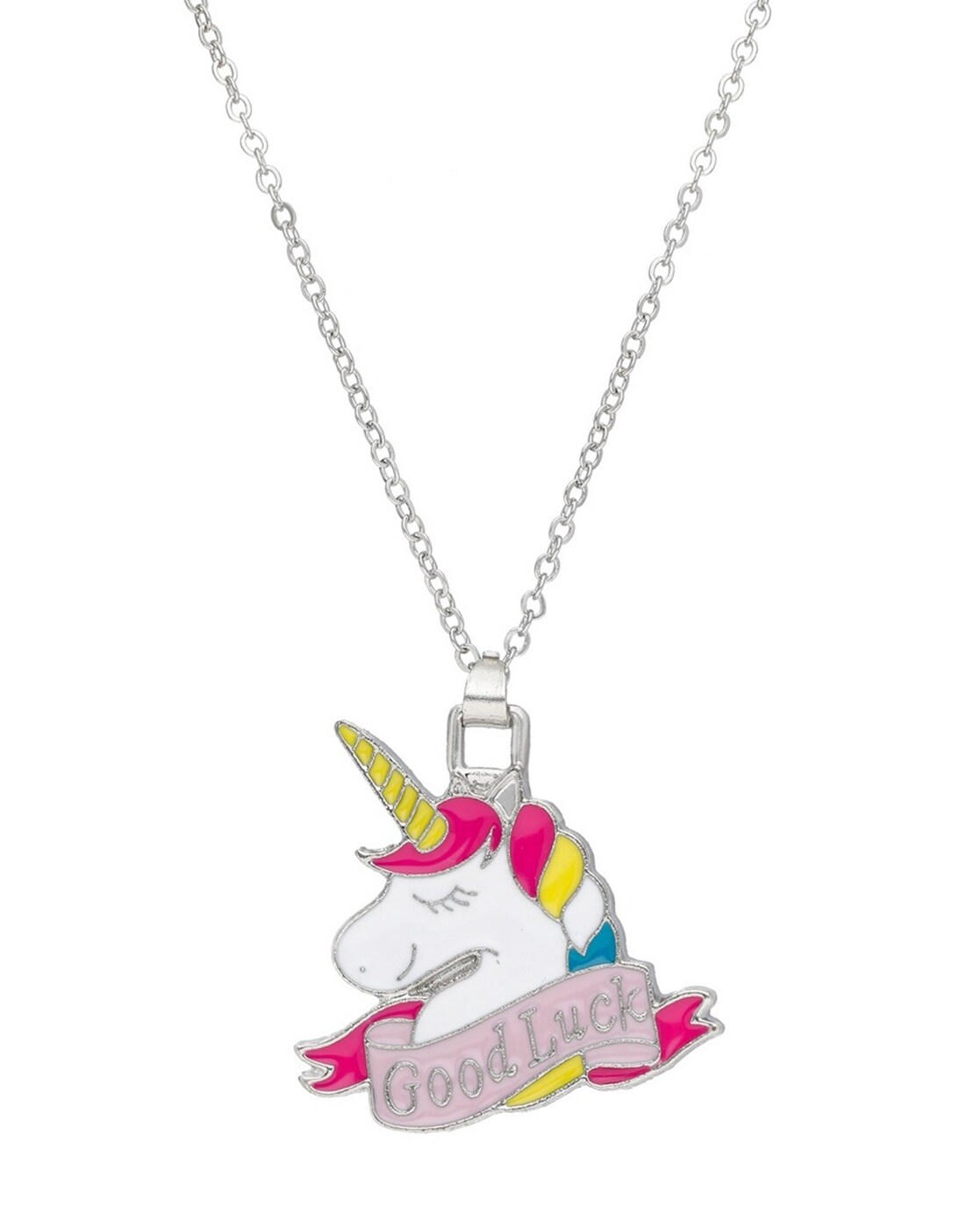 Children's Sterling Silver Unicorn Necklace By Lily Charmed |  notonthehighstreet.com