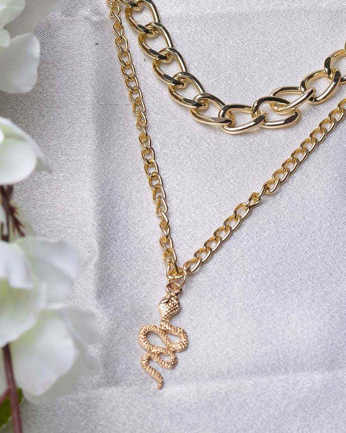 Topshop snake sale necklace