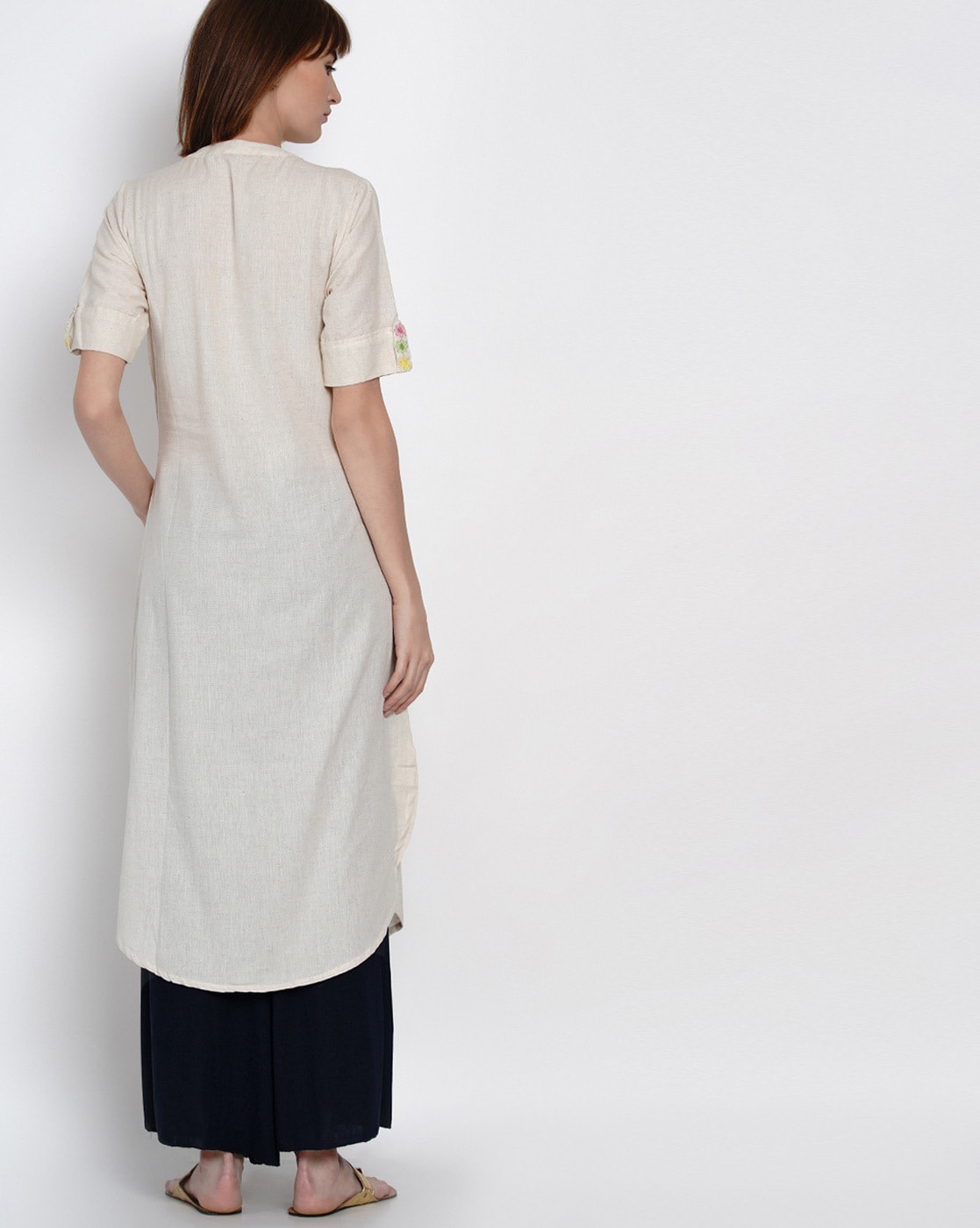 Buy Off White Kurtis & Tunics for Women by Women Republic Online | Ajio.com