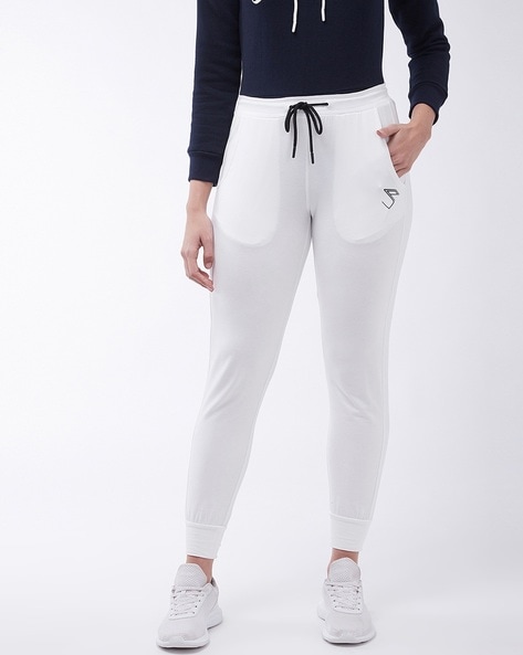 Buy White Track Pants for Women by Solidcore Online Ajio