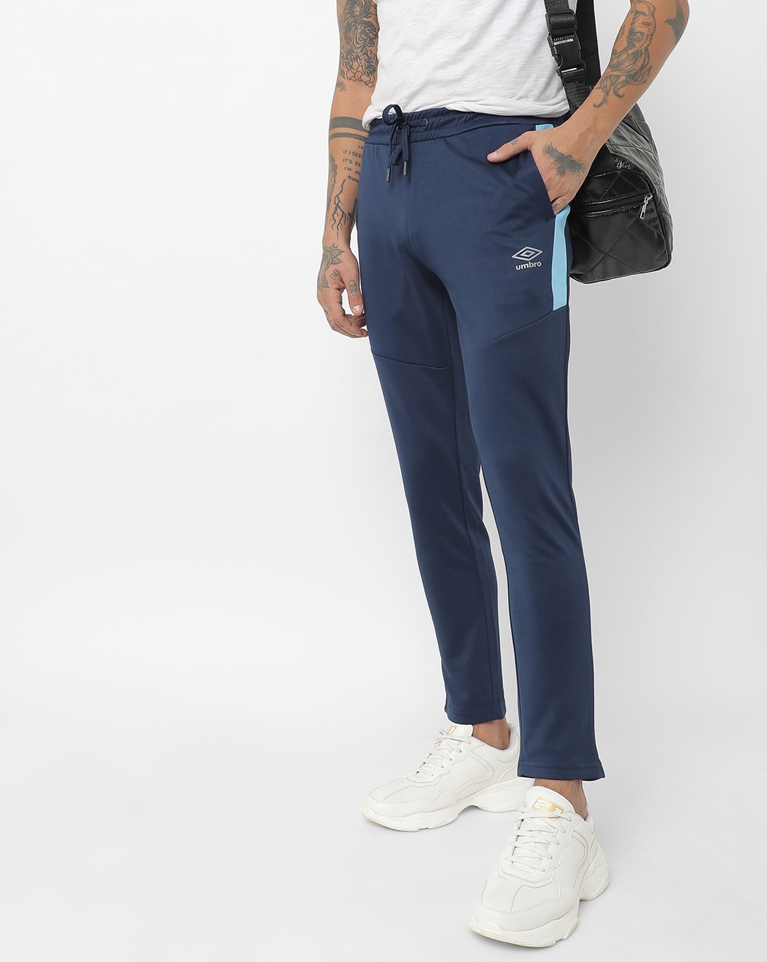 Buy Navy Blue Track Pants for by UMBRO Online | Ajio.com