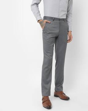 Buy Grey Trousers \u0026 Pants for Men by 