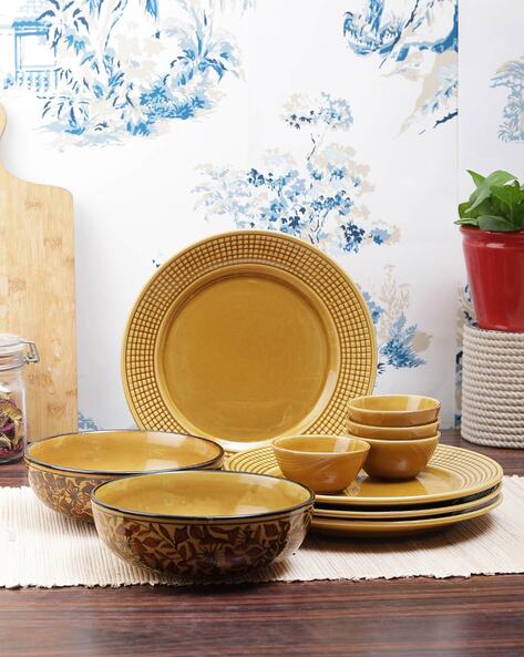 Buy Yellow Serveware & Drinkware for Home & Kitchen by The Better