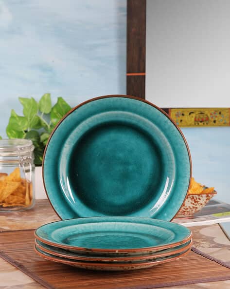 Buy Blue Serveware Drinkware for Home Kitchen by VAREESHA