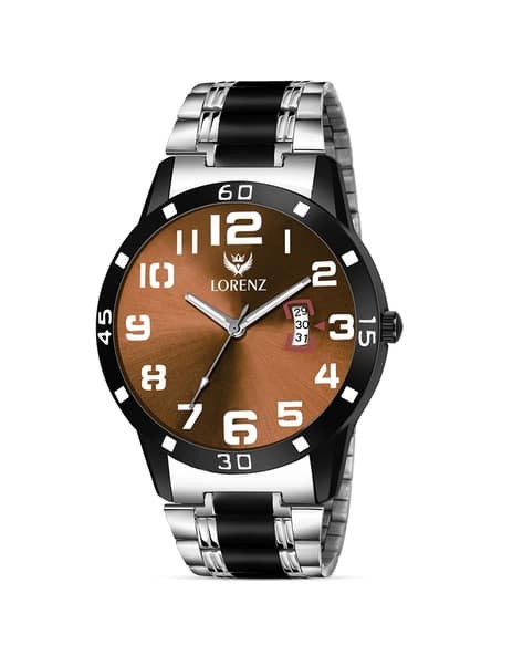 LORENZ MK-3055K Analogue Watch with Steel Strap