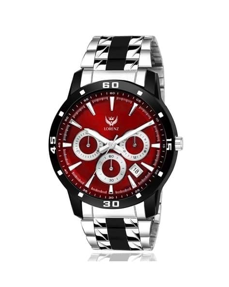 LORENZ MK-3068K Analogue Watch with Steel Strap