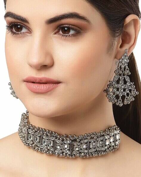 Buy Silver FashionJewellerySets for 