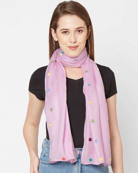 Embroidered Scarf Price in India