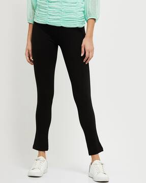 Buy Black Trousers \u0026 Pants for Women by 